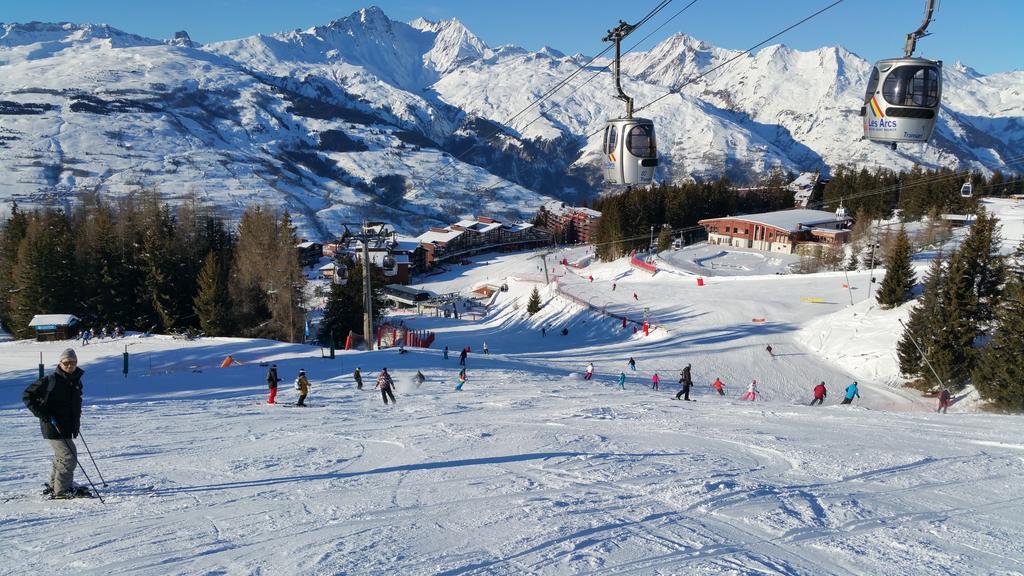 Les Arcs  Studio Arc 1800 Skis Aux Pieds מראה חיצוני תמונה